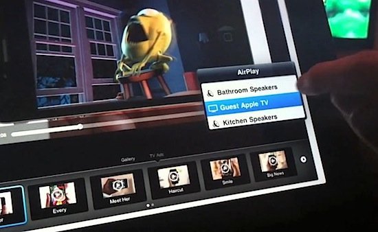 By default, video AirPlay is