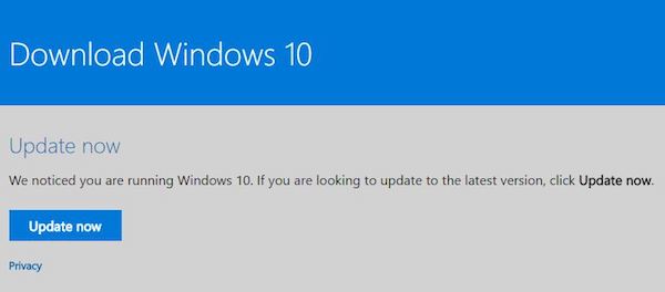 windows 10 update assistant keeps downloading