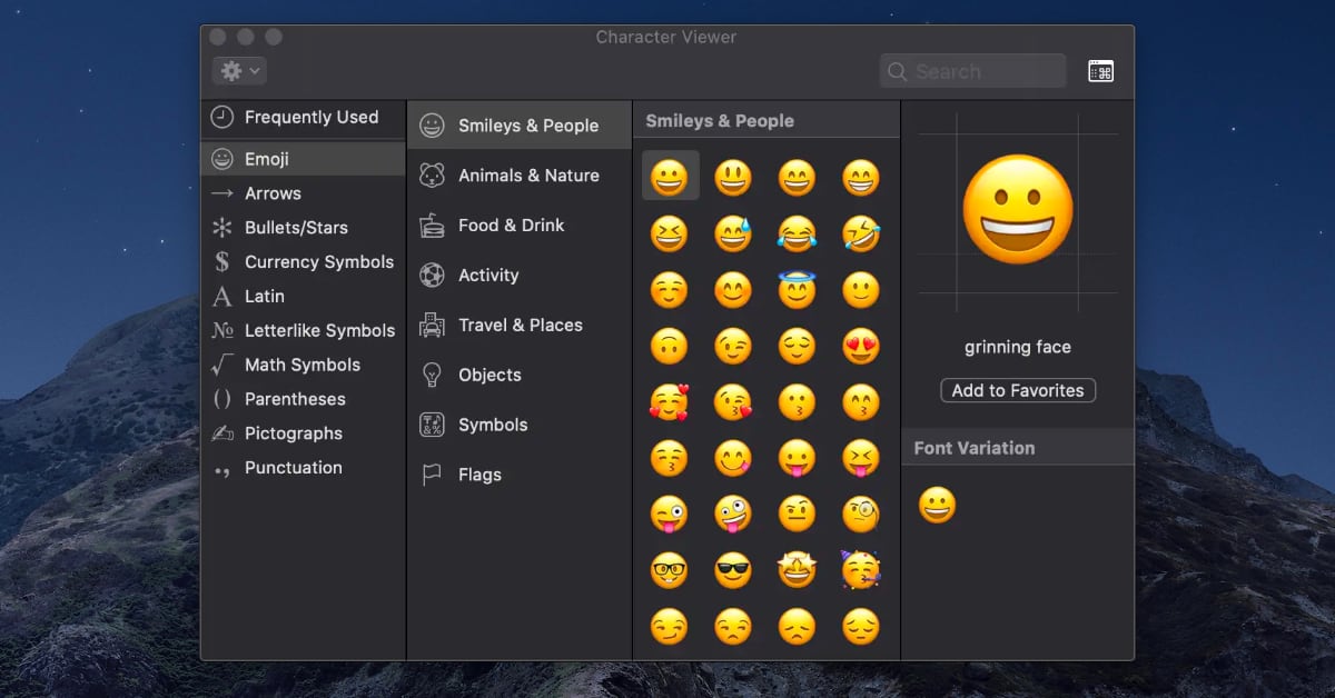 how to download emojis on mac
