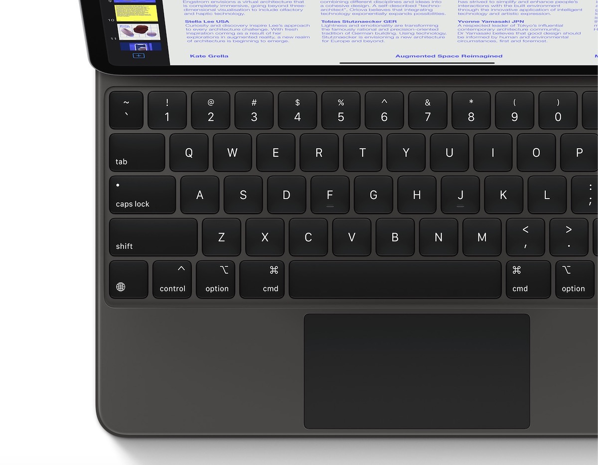 How to easily add an Escape key on iPad keyboard